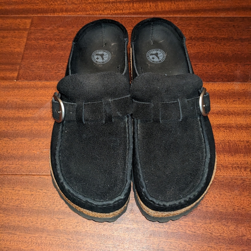 BIRKENSTOCK BUCKLEY CLOG size 37EU Black